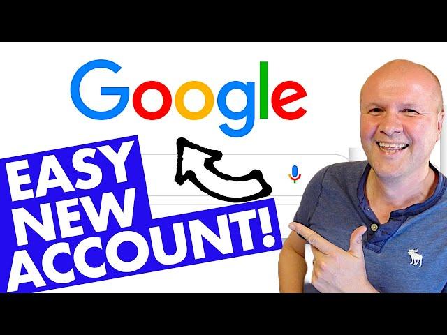 EASY Make a new Google account on desktop or phone in under 5 minutes...