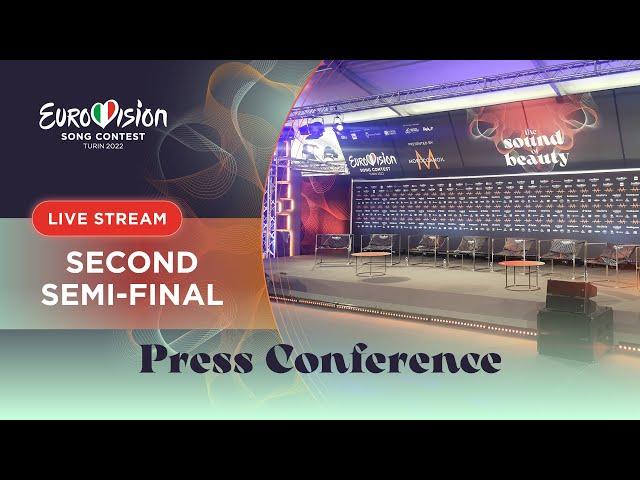 Eurovision Song Contest 2022 - Second Semi-Final Qualifiers - Press Conference