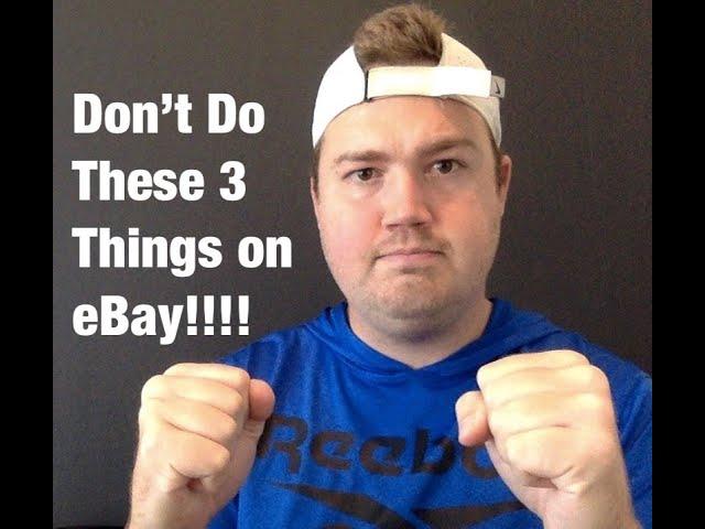 DO NOT do these 3 things on ebay when buying or selling sports cards! TRUST ME!