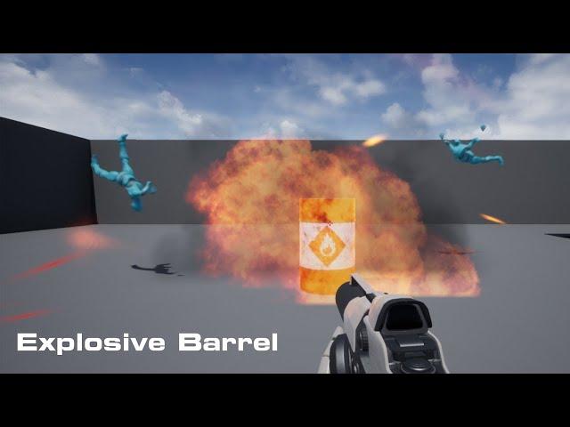 Explosive Barrel Tutorial Unreal Engine 4