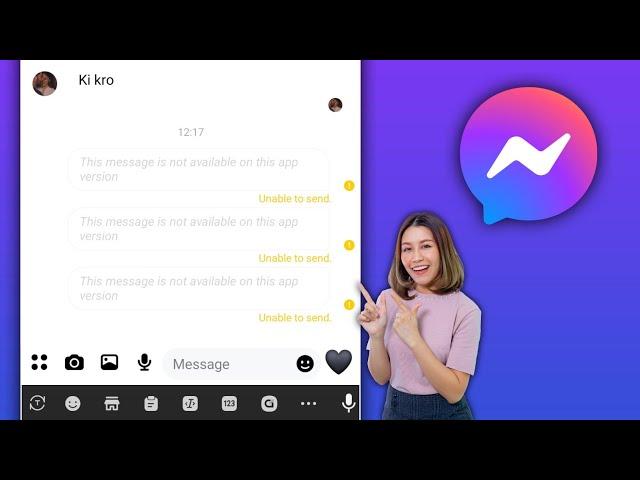 How to Fix Unable to send Message on Messenger Problem (2024)