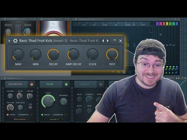 How to Make HEAVY Kicks in FL Studio | Fruit Kick Tutorial