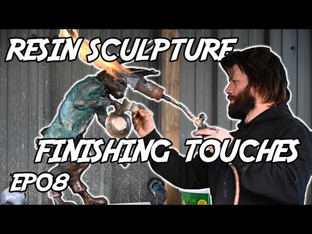 RESIN SCULPTURE, THE FINISHING TOUCHES // THE LOST FOUNDRY