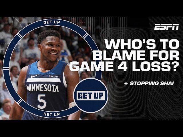 The defense LOST Game 4 for the Timberwolves - Kendrick Perkins   | Get Up