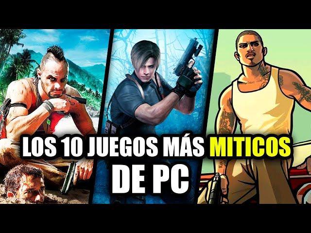 LOS 15 MEJORES JUEGOS MITICOS para PC de Bajos Recursos