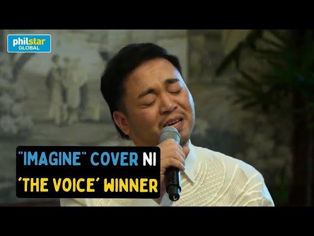 The Voice USA winner Sofronio Vasquez, kinantahan si President Bongbong Marcos