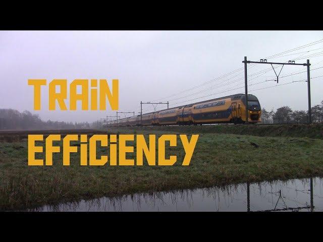 Why trains are crazy efficient (AKIO TV)