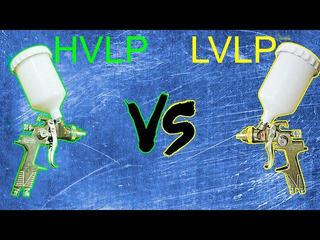 Краскопульты системы HVLP и LVLP. Сравнение и расход воздуха, а есть ли разница?