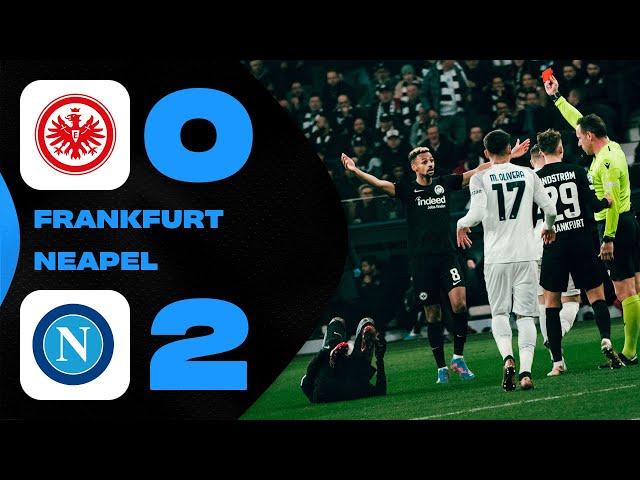 Rote Karte & Zaubershow | Frankfurt 0:2 Neapel | Highlights - Champions League | Prime Video