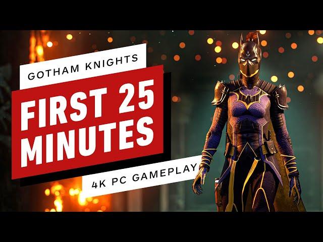 Gotham Knights: First 25 Minutes of PC Gameplay in 4K 60FPS (Max Settings)