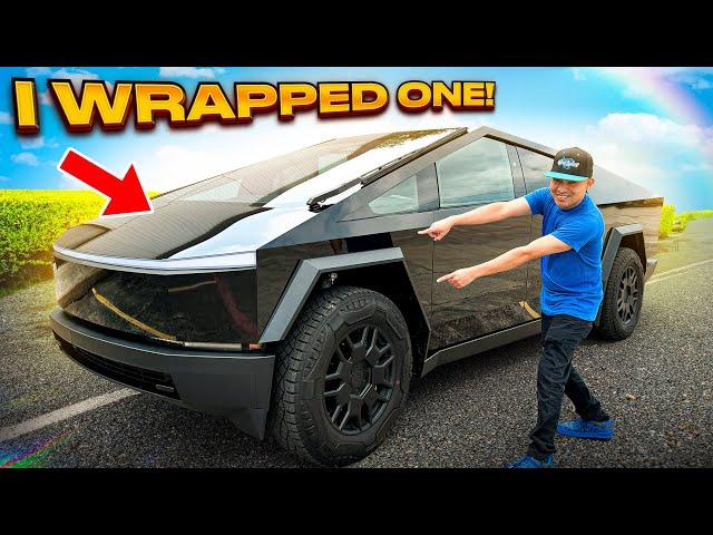 Before You Wrap a Cybertruck Watch This! I wrapped one!