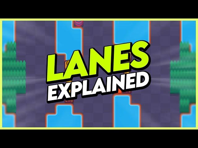 Lanes Explained | Brawl Stars Basic