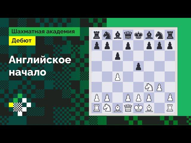 Английское начало #1. Классическая система: 1.c4 e5 2.g3 c6 3.Nf3 // Дебют