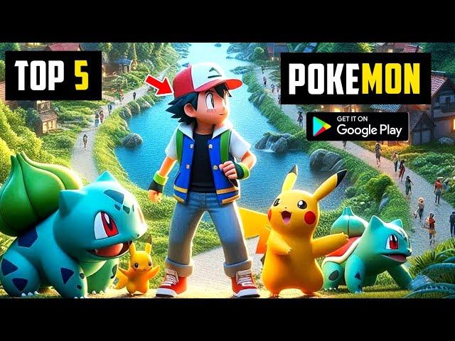 Top 5 Best Pokemon Games For Android In 2024 | High Graphics (Online/Offline)