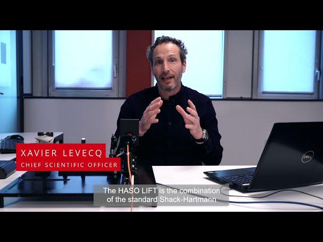 HASO LIFT  - In Ze Lab with Xavier LEVECQ, CSO Imagine Optic