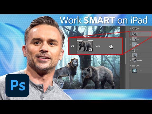 How to Use Smart Objects in Photoshop for the iPad | Adobe Photoshop