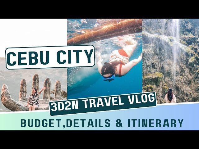 CEBU ~ 3D2N TRAVEL VLOG (budget, details & itinerary)