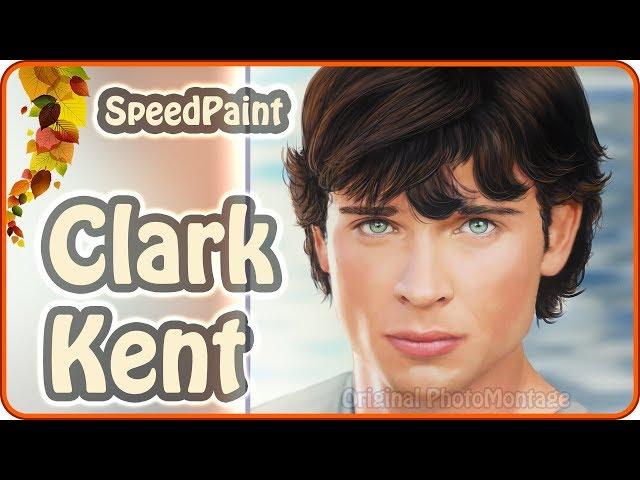 Clark Kent | Tom Welling | Smallville | SpeedPaint in Photoshop