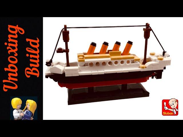 MINI TITANIC LEGO | SLUBAN M38-B0576 | UNBOXING | BUILD