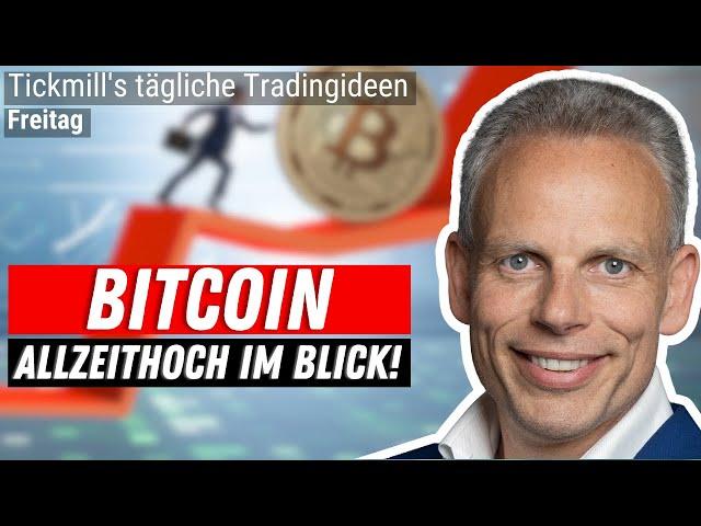 Bitcoin Rally läuft! + DAX | GBPUSD | EZB