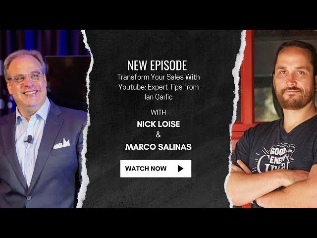 Transform Your Sales with YouTube: Expert Tips from Ian Garlic