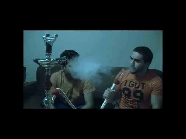 Sexy men smoking (hookah/shisha)