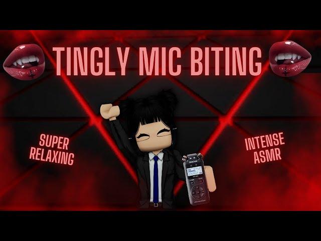 Roblox ASMR  pure mic biting 