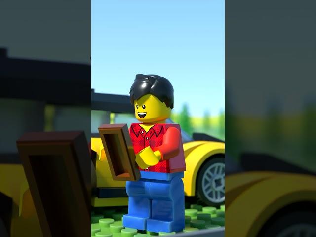 LEGO Train Ride Fail Movie #shorts
