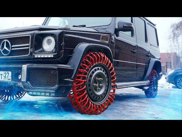 We replace tires with springs - are they better off-road?