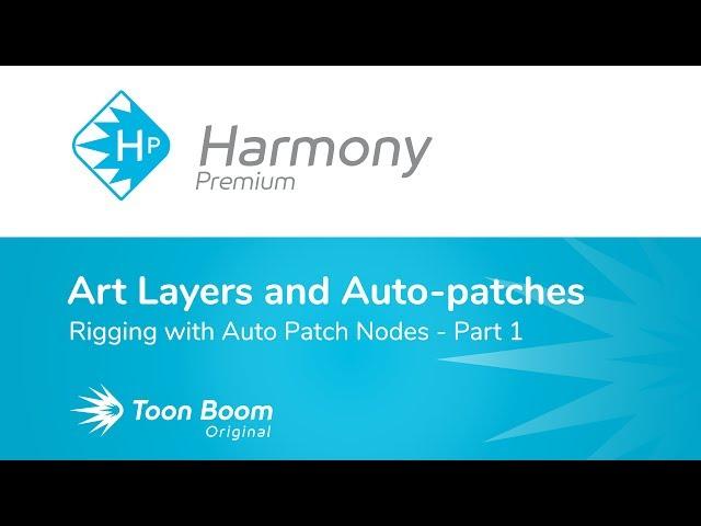 How to Do Rigging with Auto Patch Nodes using Harmony Premium - Part 1