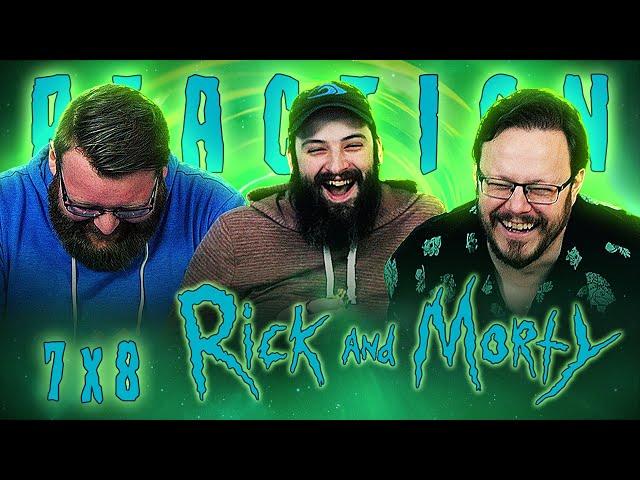 Rick and Morty 7x8 REACTION!! "Rise of the Numbericons: The Movie"