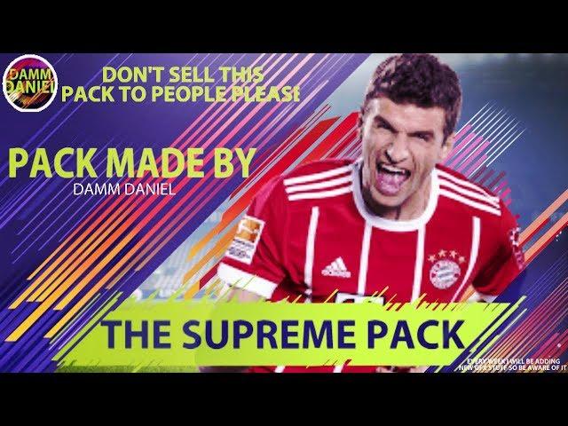 #SUPREMEPACK FIFA 18 GFX PACK