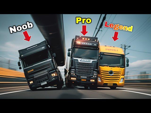 Truckers of Europe 3 • NOOB vs PRO vs LEGEND 