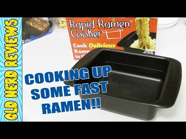 Rapid Ramen Cooker REVIEW | Cooking Ramen Fast - Old Nerd Kitchen  