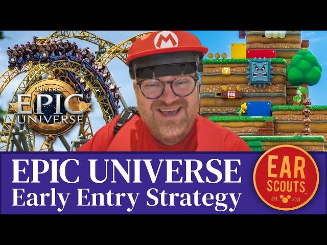 Early Entry Strategy for Epic Universe: Super Nintendo World vs. Stardust Racers
