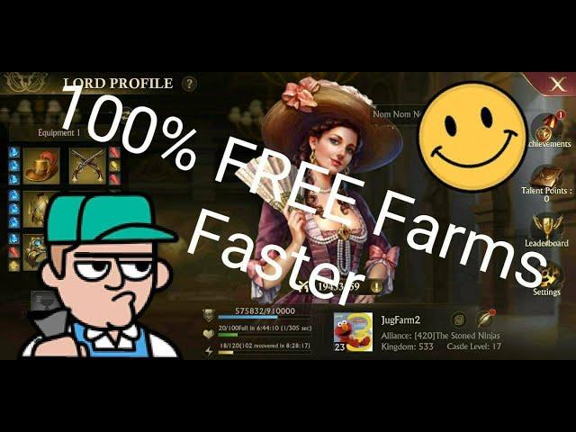 Guns of Glory 100% Free Farm Faster Tips and Tricks