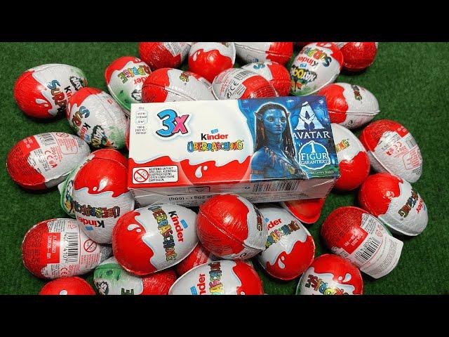 Kinder Toys Opening ASMR - Satisfying Video- A Lot Of Kinder Joy Eggs Toys #kinderjoy 32