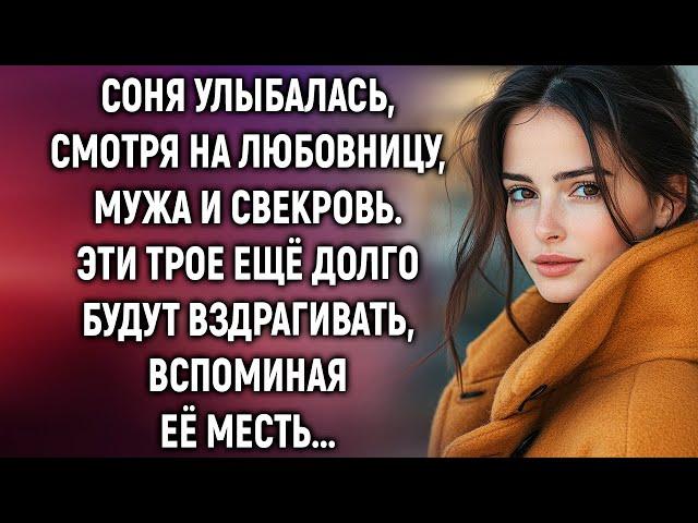 Соня улыбалась, смотря на любовницу, мужа и свекровь. Они ещё долго будут…