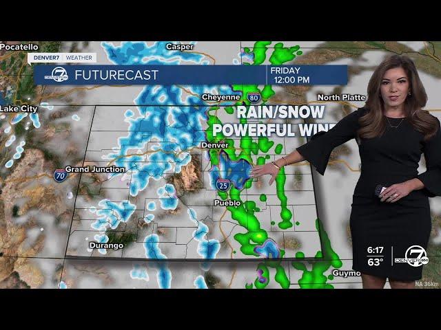 Another warm March day in Denver ahead of wintry storm Friday