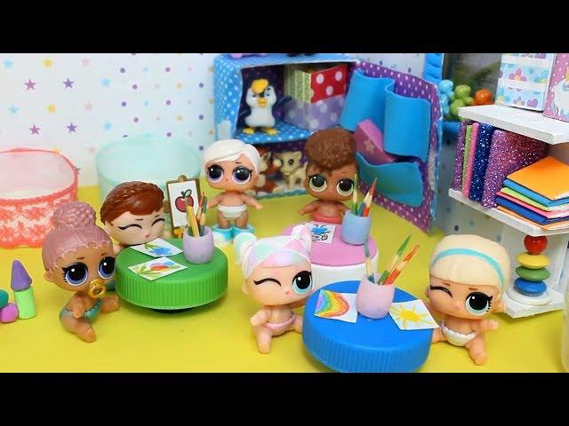 Куклы лол. Детский садик мультик с куклами LOL Surprise MC Family