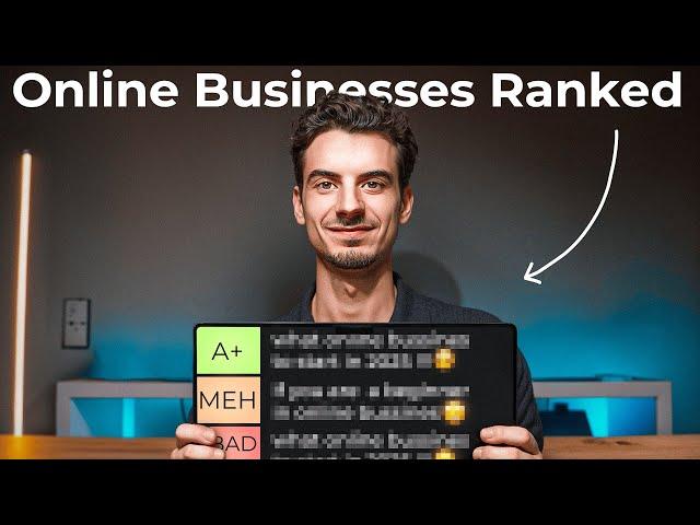 Best & Worst Online Businesses to Start in 2025 (for Beginners)