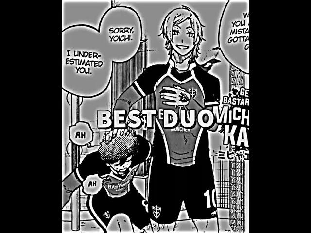 Best duo || blue lock edit #anime#manga#bluelock#isagi#football kurona and isagi edit