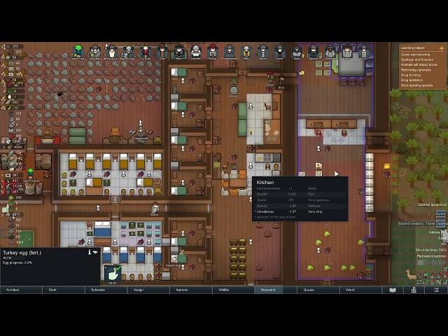 Rimworld - How to Manage ANIMAL FOOD Efficiently so they don't STARVE  & Die *2021"