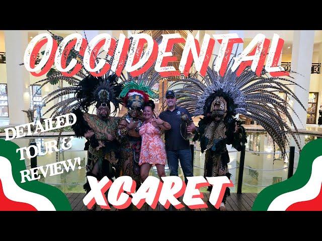 OCCIDENTAL XCARET RESORT DETAILED TOUR & REVIEW