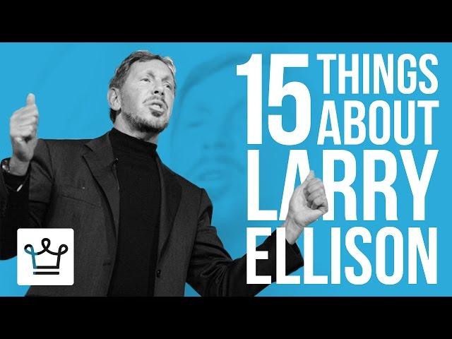 15 Things You Didn't Know About Larry Ellison