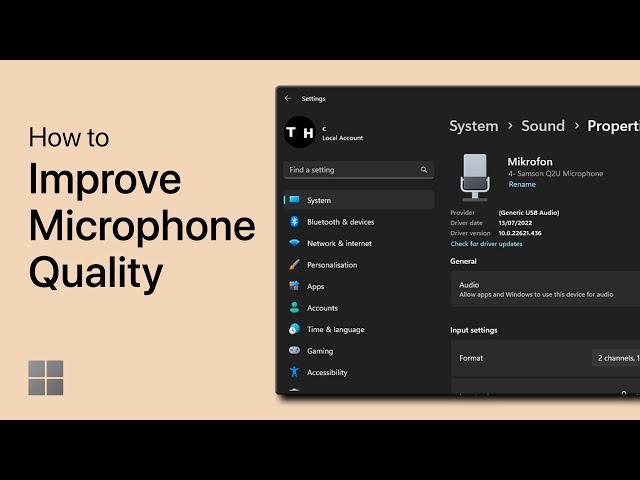 Easily Improve Microphone Quality on Windows 11