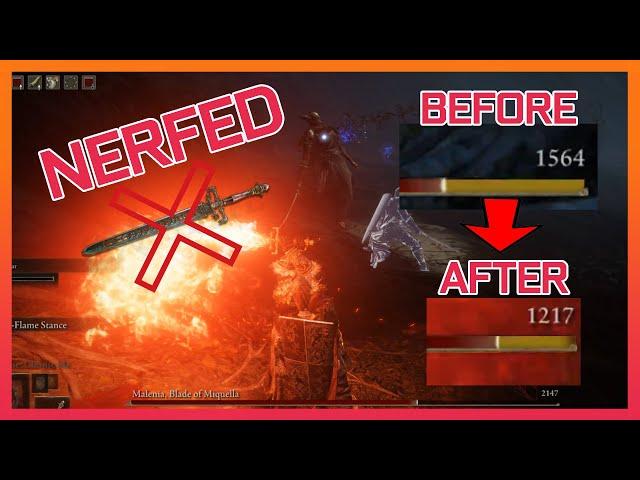 Sword of Night and Flame Comparison Before & After Patch | Elden Ring 1.03