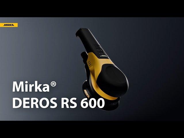 The Heavy Duty Rotary Sander - Mirka® DEROS RS 600