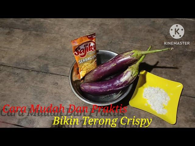 cara Simple bikin terong crispy,Renyah,Garing Hanya Pakai Tepung  Sajiku | ala Daeng Timung