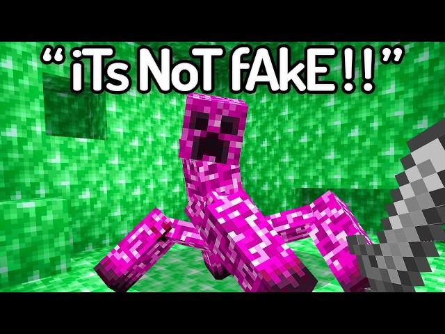 The FUNNIEST FAKE Minecraft Speedruns EVER...